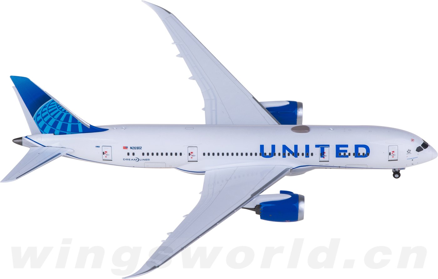 航空機・ヘリコプター 1/400 United Airlines 787-9(N29975) NGM 航空機・ヘリコプター 1/400 United Airlines 787-9(N29975) NGM