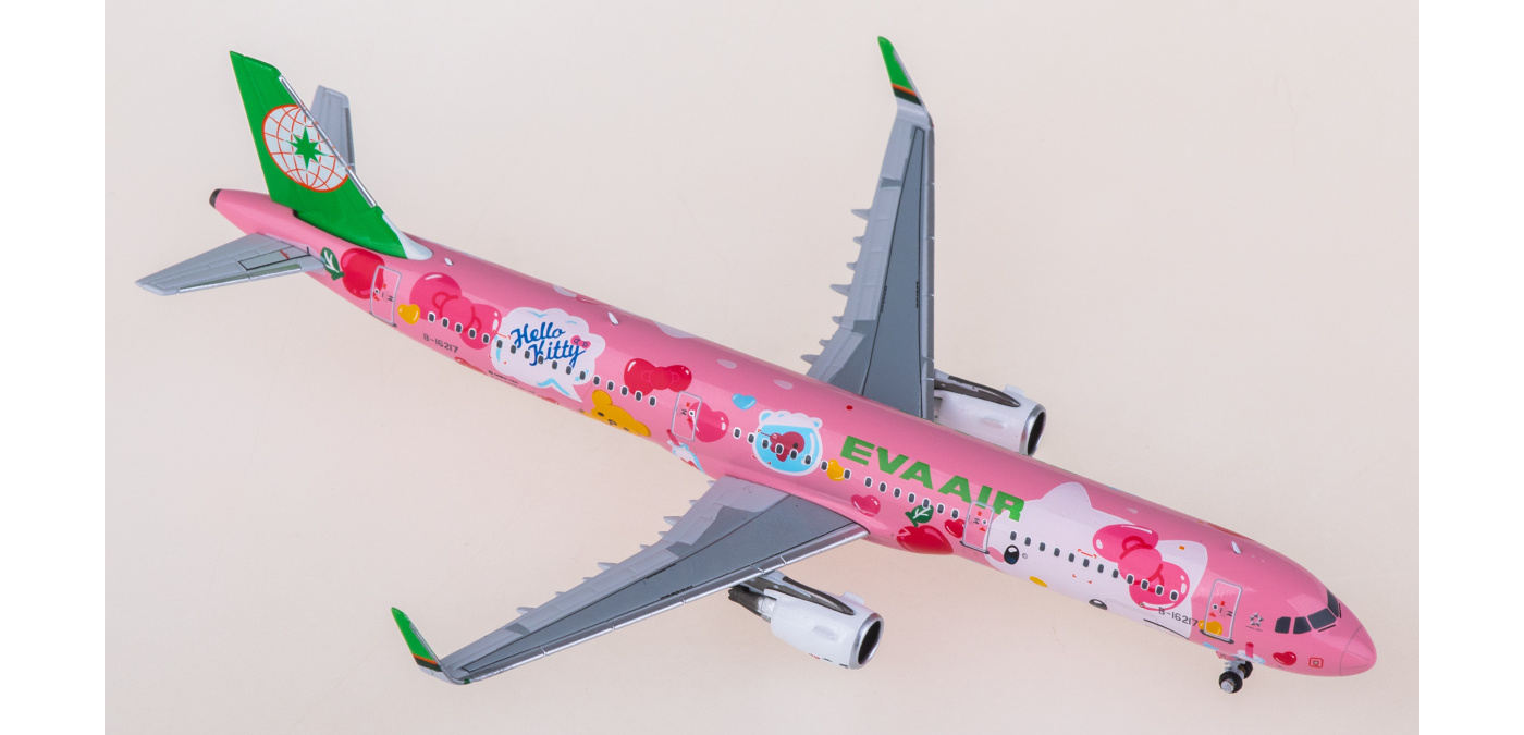 NG13122 EVA Air 长荣航空Airbus A321 B-16217 NGmodels 1:400