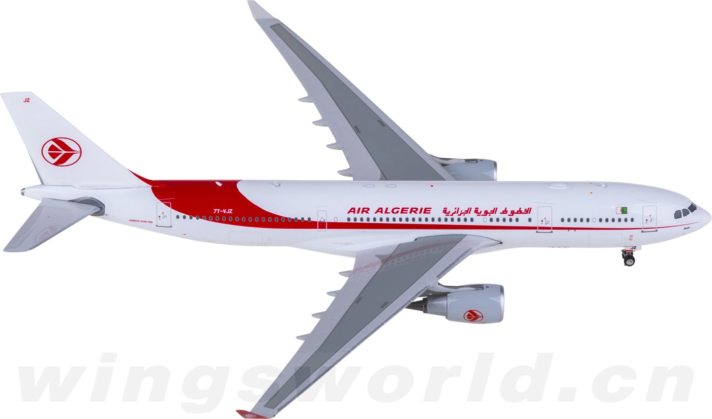 PH11974 Air Algerie Airbus A330-200 7T-VJZ Phoenix 1:400 -飞机模型世界