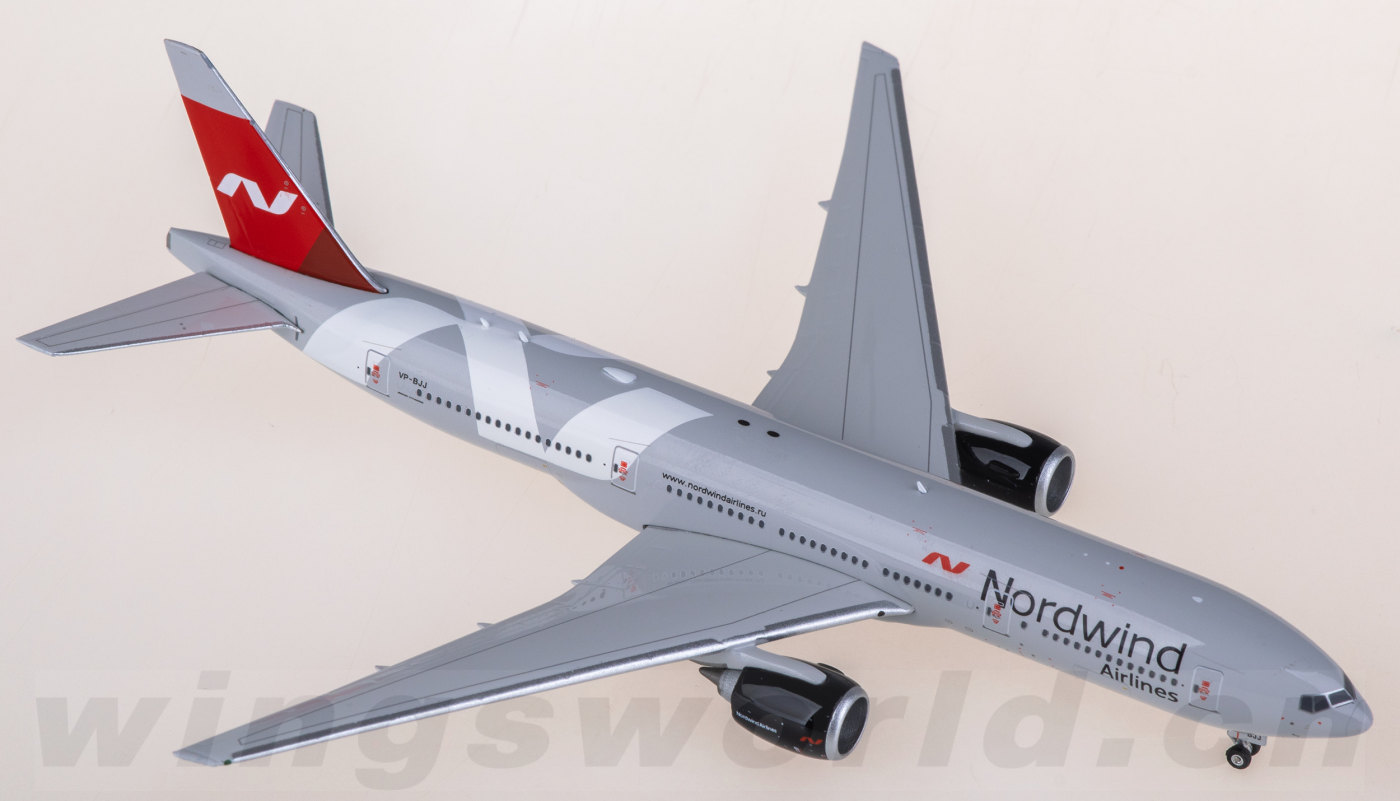 Phoenix B777-200 日本航空 JA8984 1/400 PH11977 Nordwind Airlines 北风航空Boeing 777-200ER VP-BJJ