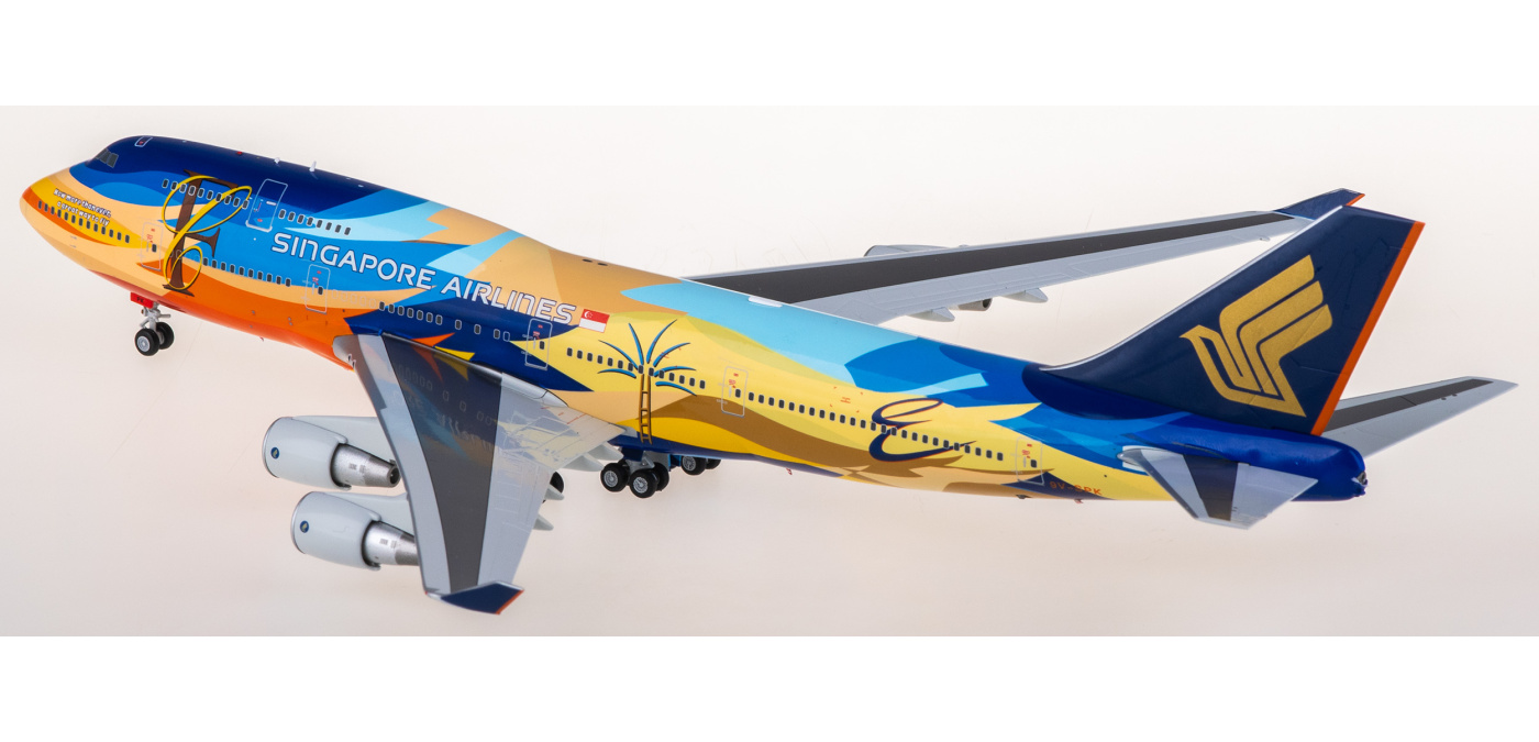 L2001 Singapore Airlines Boeing 747-400 9V-SPK SQ Wings 1:200