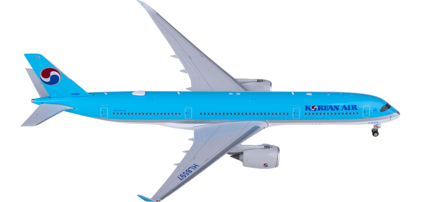 Aviation 1:400 大韓航空 A350-900 HL8598 NG Model Korean Air A350-900 the 1st A350 for KE HL8598