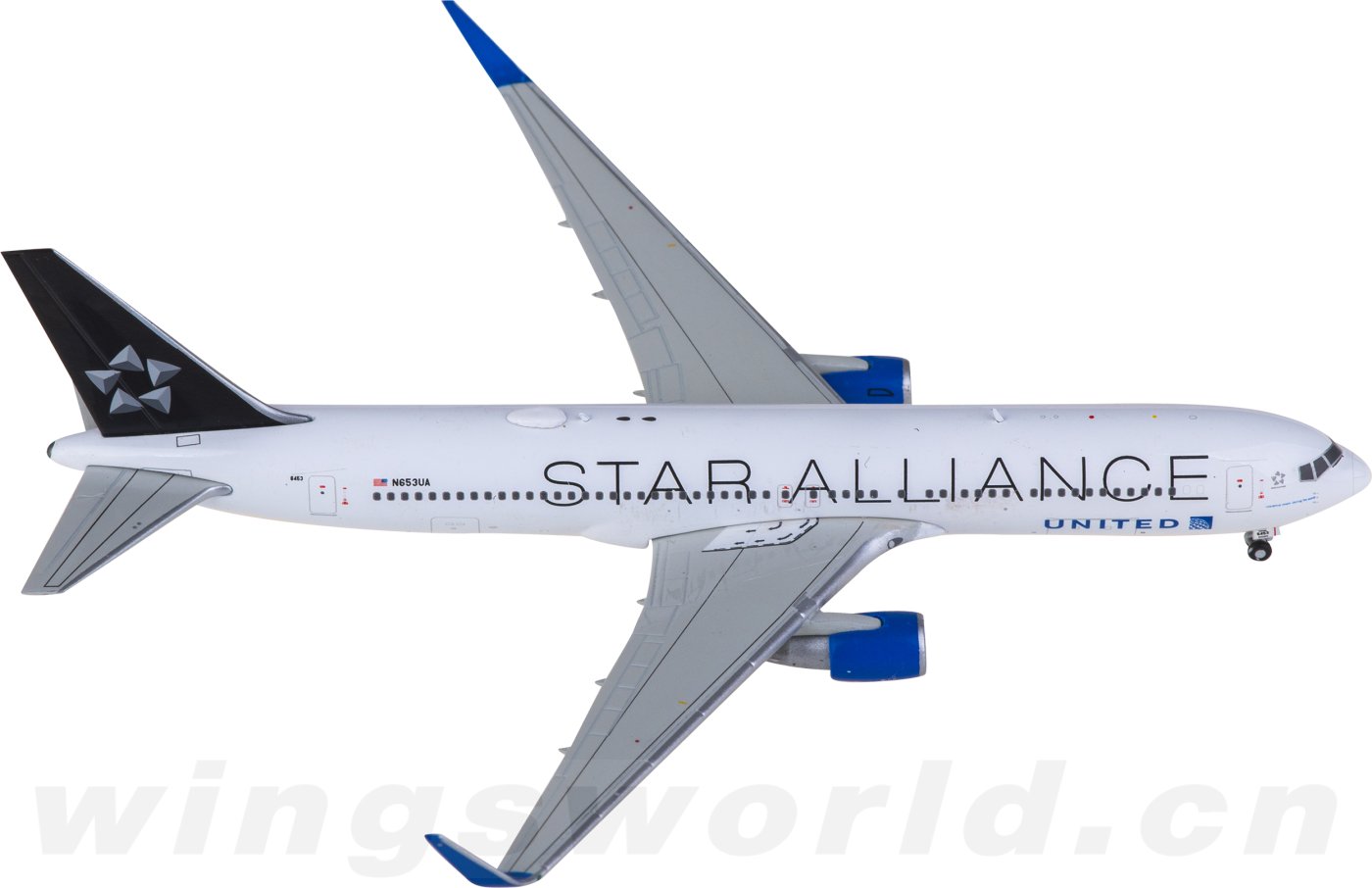 GeminiJets GJUAL2313 ユナイテッド航空 ボーイング 767-300ER