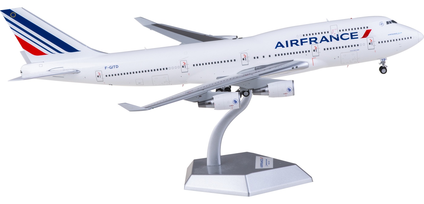 L2071 Air France Boeing 747-400 F-GITD SQ Wings 1:200 -飞机模型世界