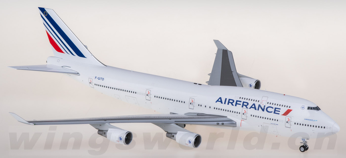 L2071 Air France Boeing 747-400 F-GITD SQ Wings 1:200 -飞机模型世界