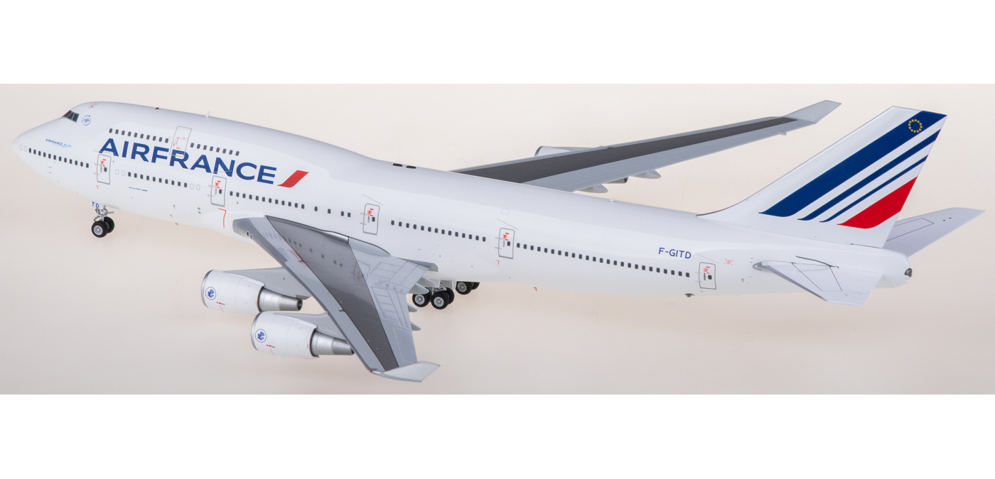 L2071 Air France 法国航空Boeing 747-400 F-GITD SQ Wings 1