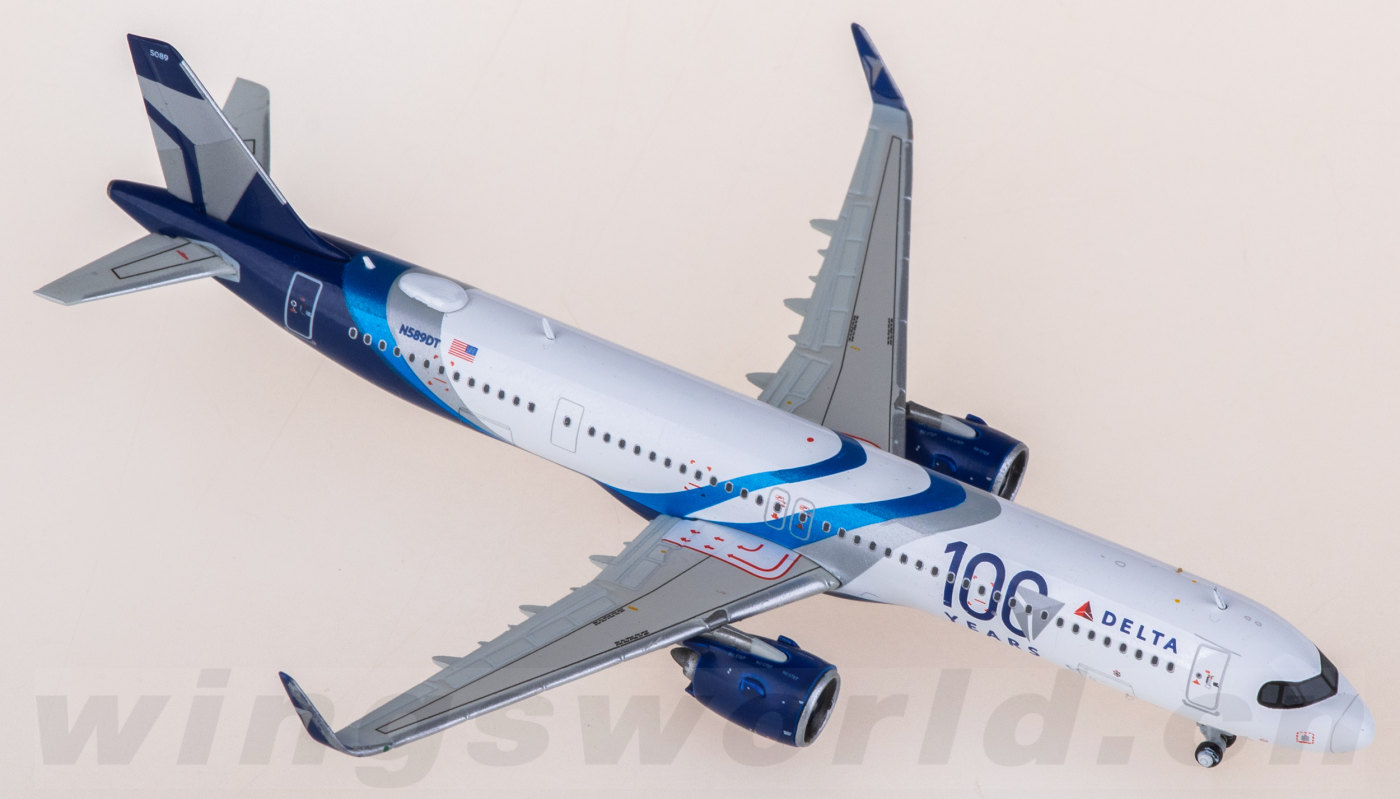 GJDAL2334 Delta Air Lines Airbus A321neo N589DT Geminijets 1:400