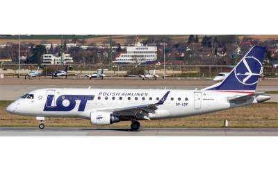 LOT 波兰航空 Embraer ERJ-170LR SP-LDF