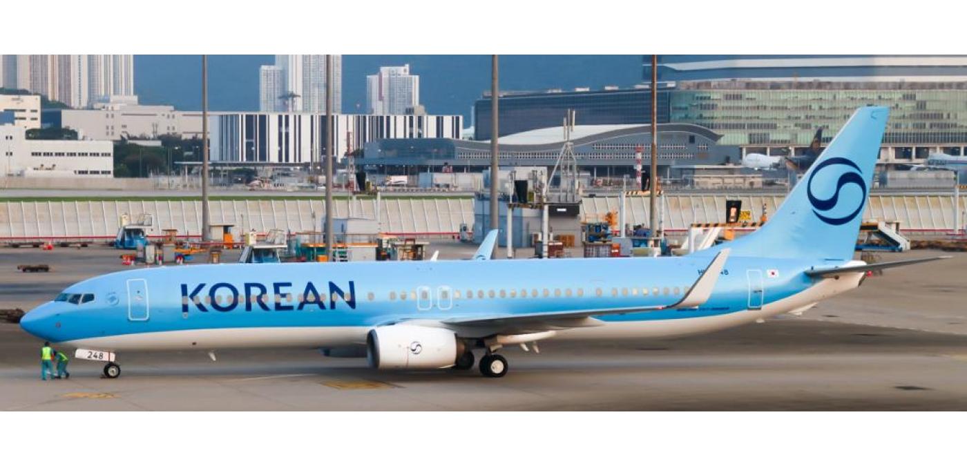 大韓航空 CS300 KOREAN AIR｜JC Wings 1/400 1:400 JC WINGS KOREAN AIR CS300 Passenger Airplane Plane