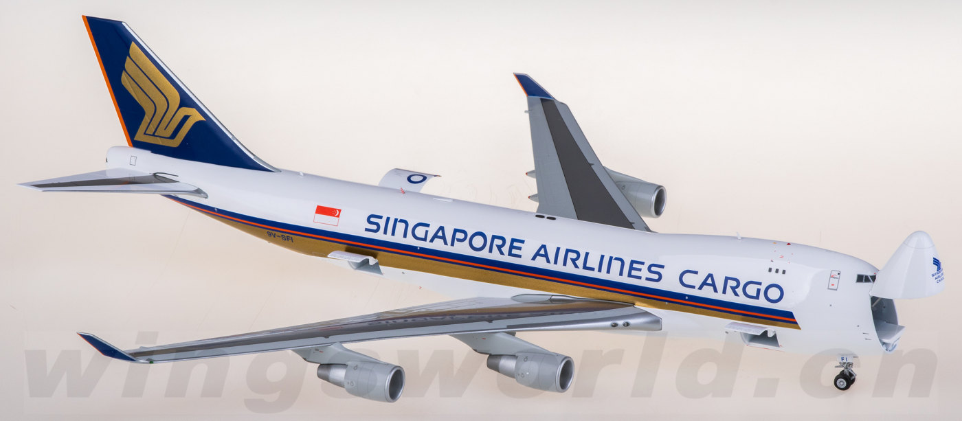 SQ Wings 1:200 シンガポール航空 B747-400F 9V-SFI SQ Wings 1:200 シンガポール航空 B747-400F 9V-SFI SQ Wings 1