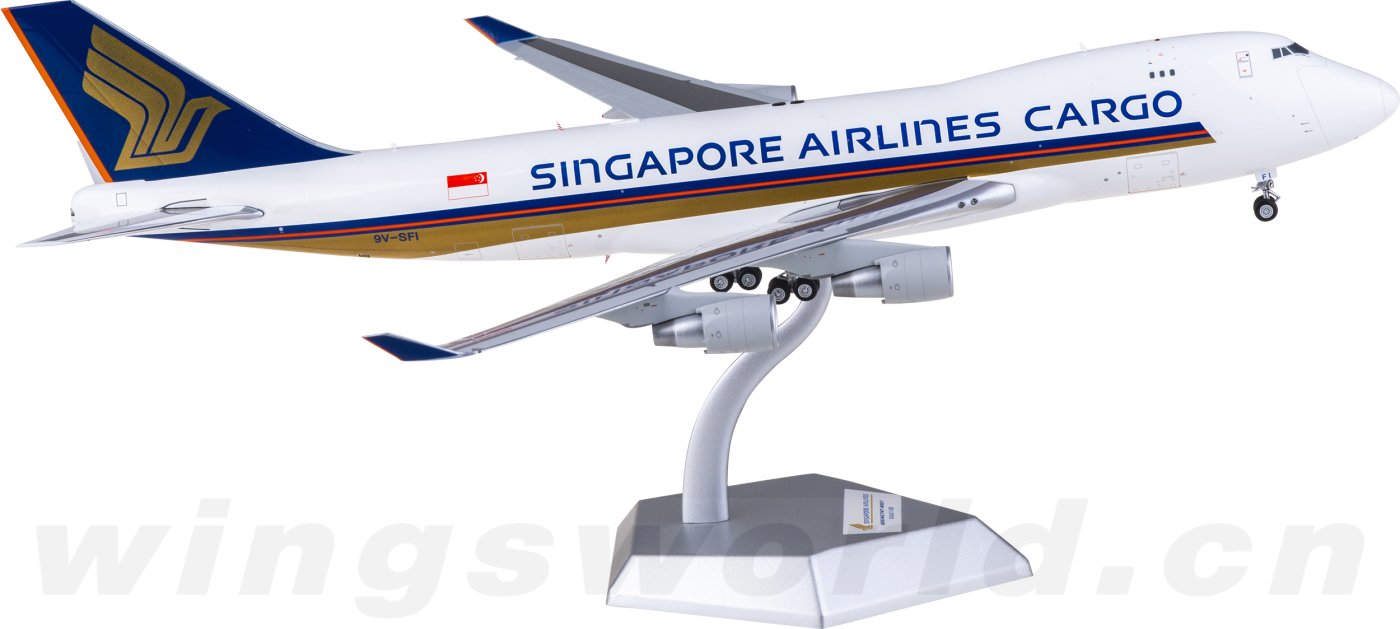 SQ Wings 1:200 シンガポール航空 B747-400F 9V-SFI SQ Wings 1:200 シンガポール航空 B747-400F 9V-SFI - メルカリ