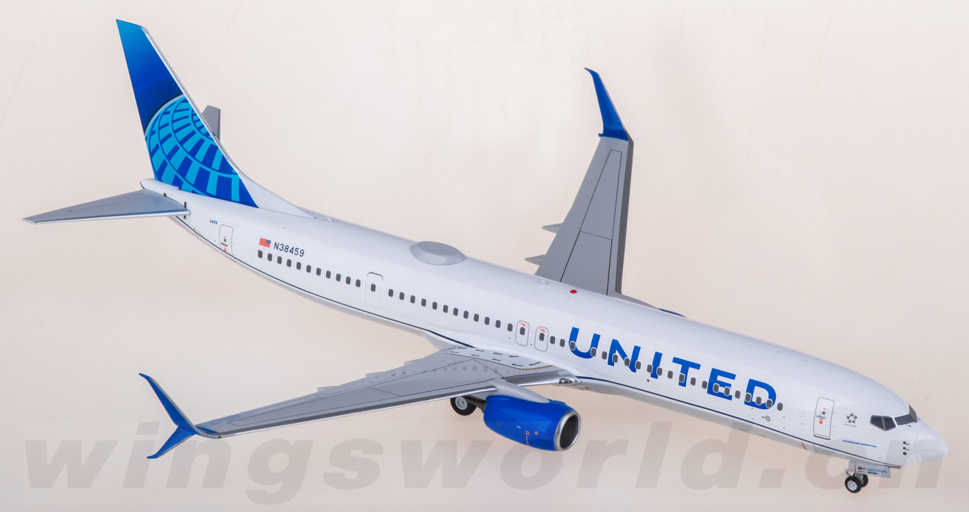 NG09002 United Airlines 美国联合航空Boeing 737-900ER N38459
