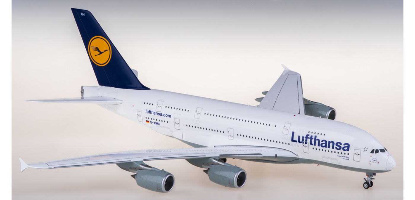 L2078 Lufthansa 汉莎航空Airbus A380 D-AIMH SQ Wings 1:200