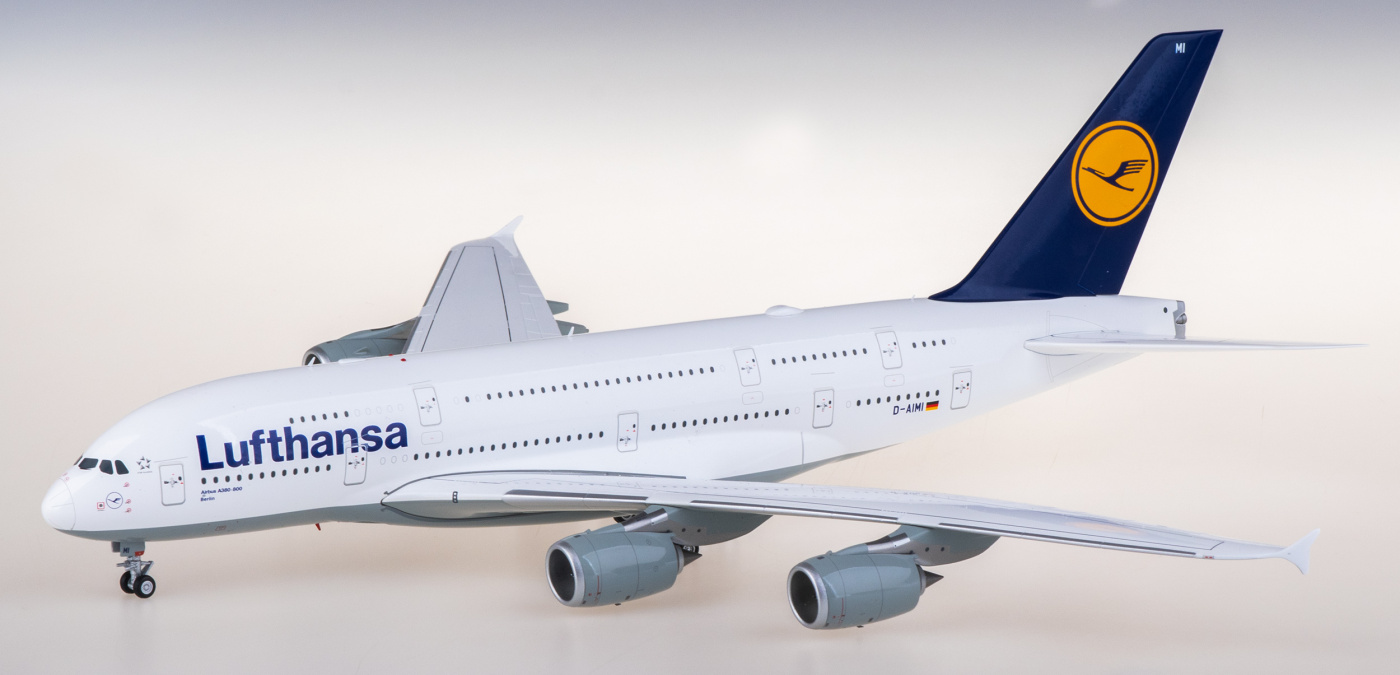 航空機・ヘリコプター Herpa Lufthansa Airbus A380-800 1:500 Herpa