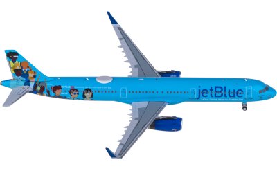 NGmodels 1:400 JetBlue 捷蓝航空 Airbus A321 N970JB