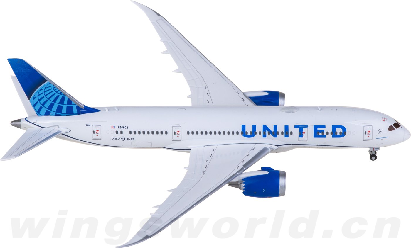 ユナイテッド航空 787-8 ドリームライナー N26902 1/400