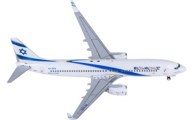 Geminijets 1:400 El Al Boeing 737-800W 4X-EKK