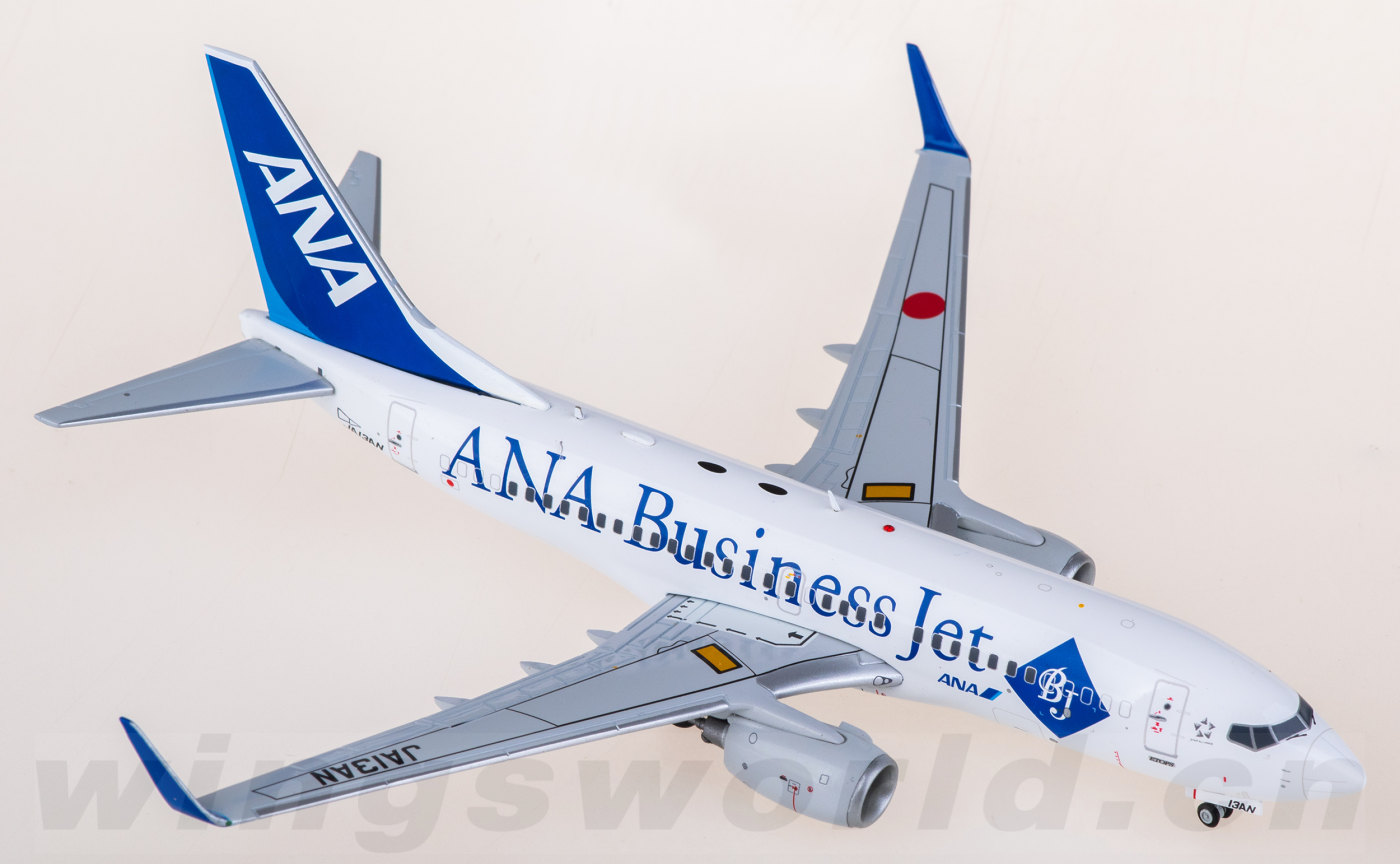 EW2737004 ANA 全日空Boeing 737-700ER JA13AN JC Wings 1:200 -飞机