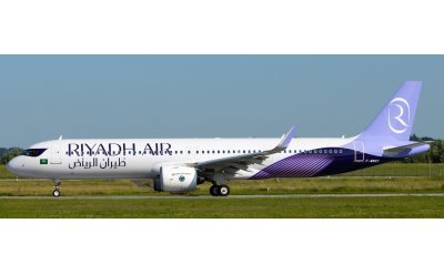 Riyadh Air 利雅得航空 Airbus A321XLR F-WWBZ