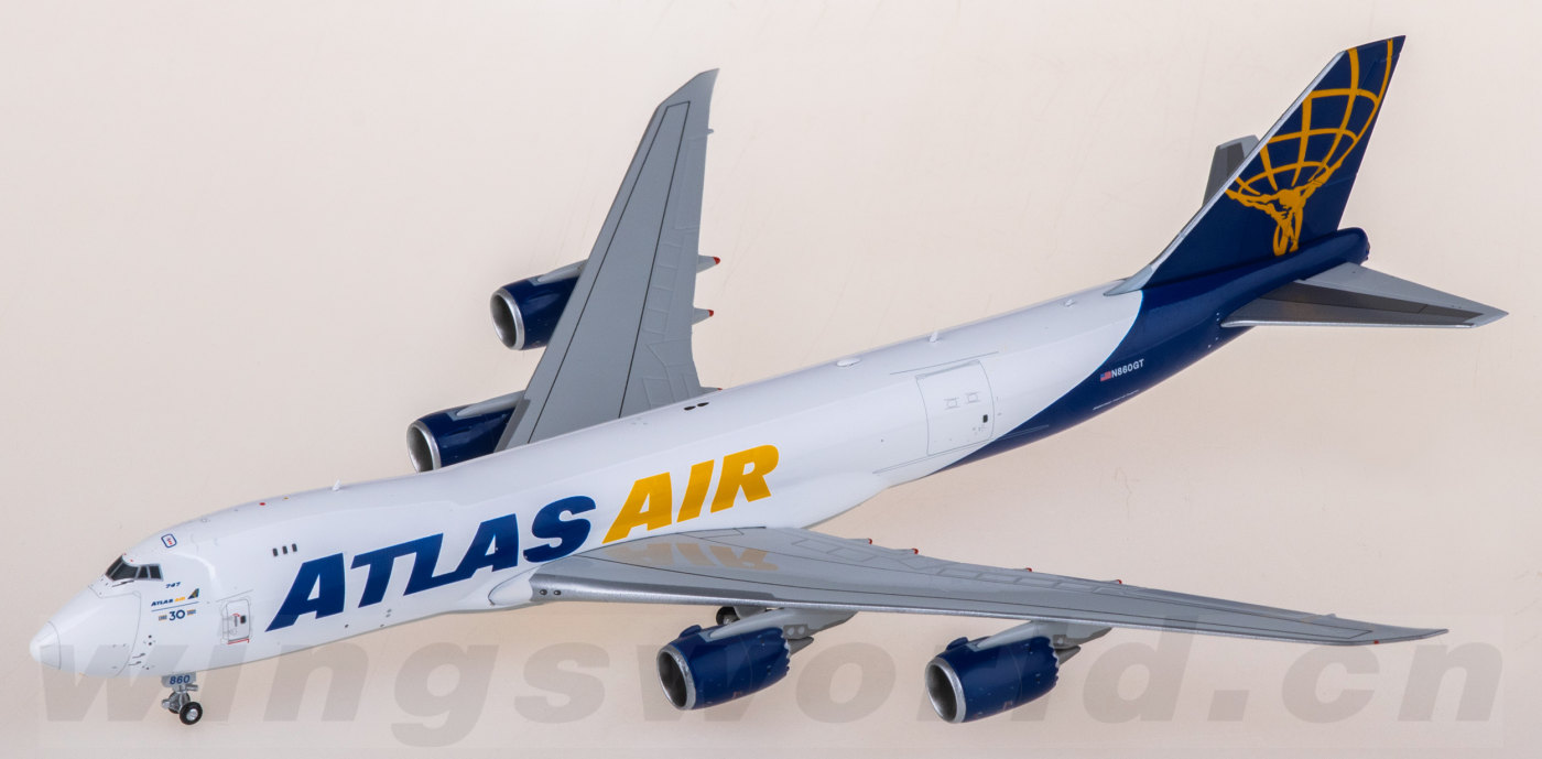 B632205 Atlas Air Boeing 747-8F N860GT Hxmodels 1:400 -飞机模型世界