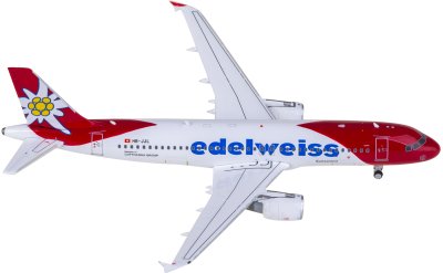 Phoenix 1:400 Edelweiss Air Airbus A320 HB-JJL