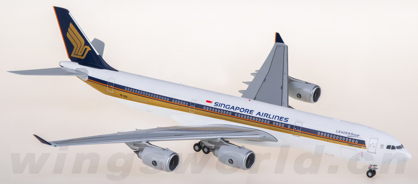 XX20673 Singapore Airlines 新加坡航空Airbus A340-500 9V-SGB