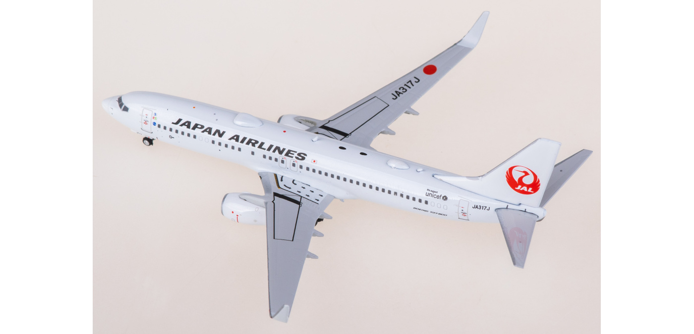 Phoenix JAL 日本航空 B737-800 JA317J 1/400 Phoenix JAL 日本航空 B737-800 JA317J 1/400 - メルカリ
