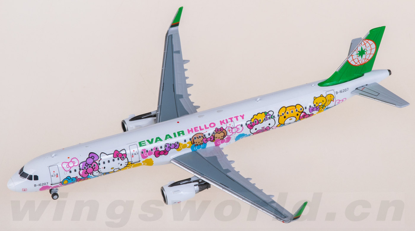 プラモデル　EVA AIR AIRBUS A321 未開封 プラモデル EVA AIR AIRBUS A321 未開封