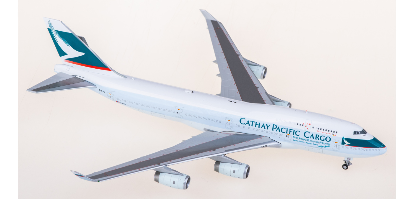 CW25013 Cathay Pacific Boeing 747-400BCF B-HOU CW model 1:400