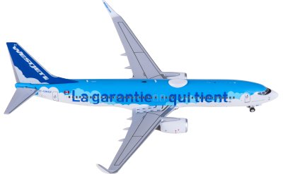 C Model 1:400 WestJet 西捷航空 Boeing 737-800 C-GWSZ