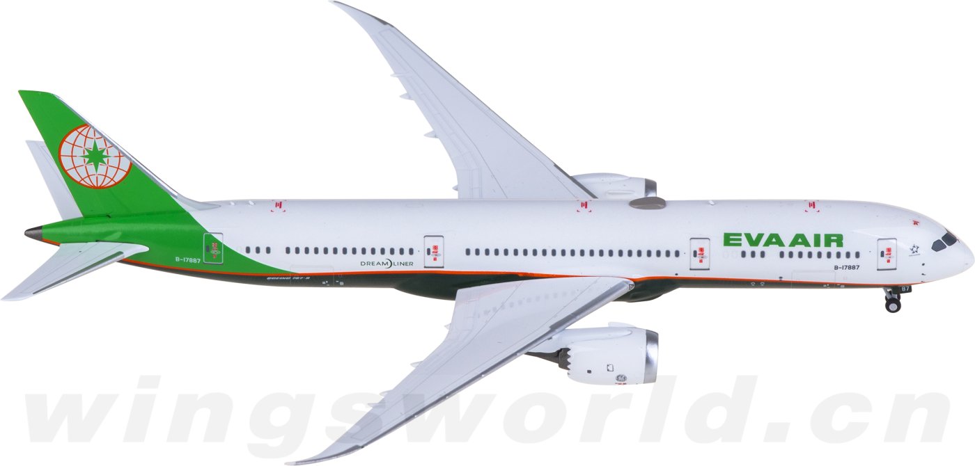NG55141 EVA Air 长荣航空Boeing 787-9 Dreamliner B-17887