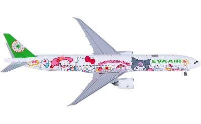 NGmodels 1:400 EVA Air Boeing 777-300ER B-16722