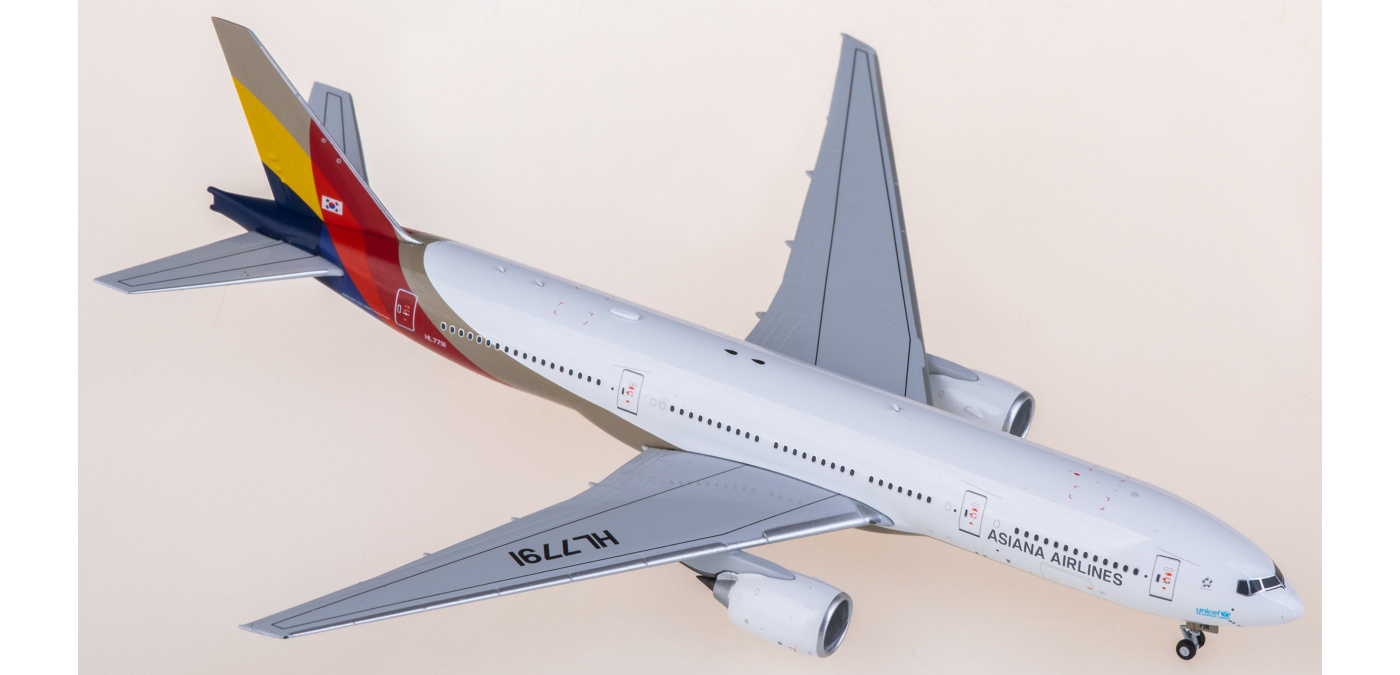 NG72066 Asiana 韩亚航空Boeing 777-200ER HL7791 NGmodels 1:400