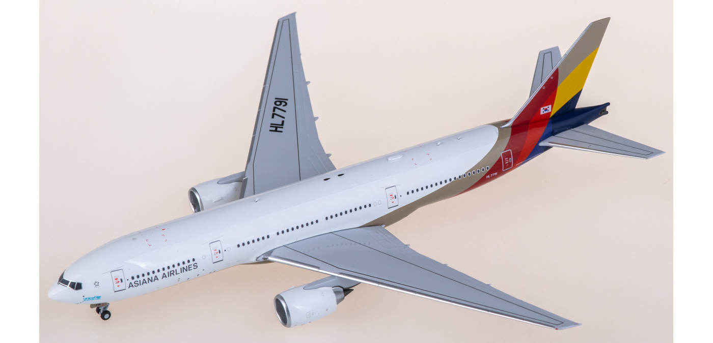 アシアナ航空 777-200ER HL7791 1/400 NG Models B777-200ER アシアナ