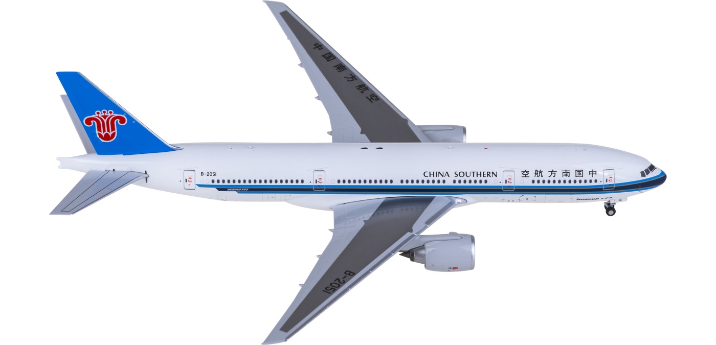 NG24180 China Southern Boeing 777-200 B-2051 NGmodels 1:400 -飞机