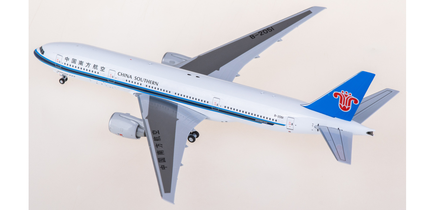 中国南方航空 777-200 B-2051 1/400｜中国南方航空 777-200 B-