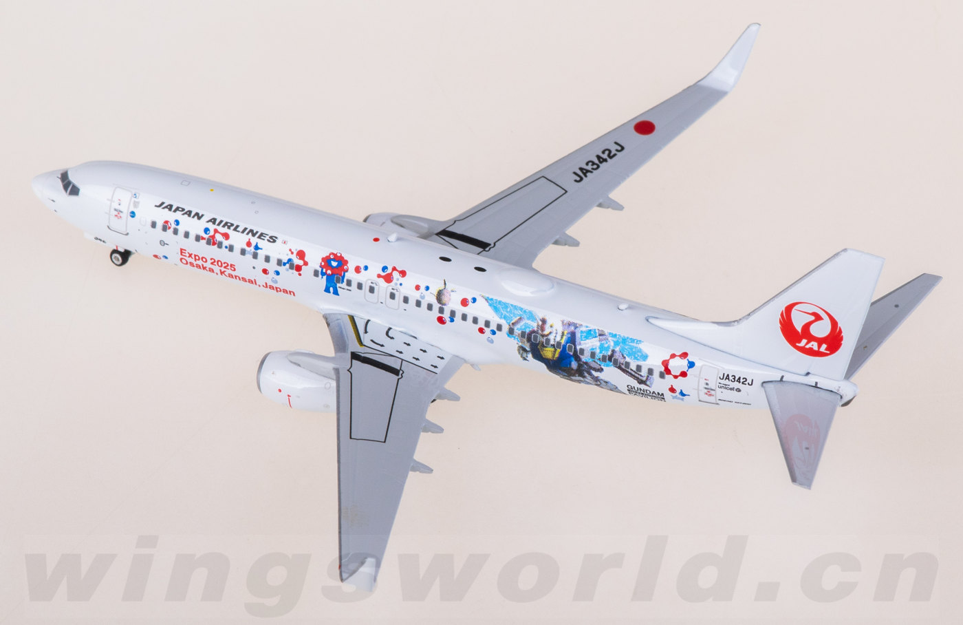 PH04647 Japan Airlines 日本航空Boeing 737-800 JA342J Phoenix