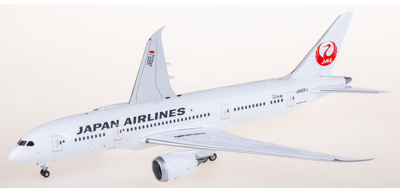 L2027 Japan Airlines Boeing 787-8 JA825J SQ Wings 1:200 -飞机模型世界
