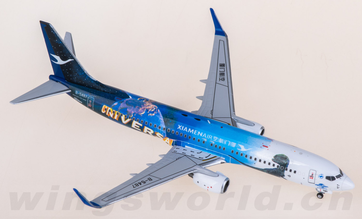 NG58228 XiamenAir 厦门航空Boeing 737-800 B-5487 NGmodels 1:400