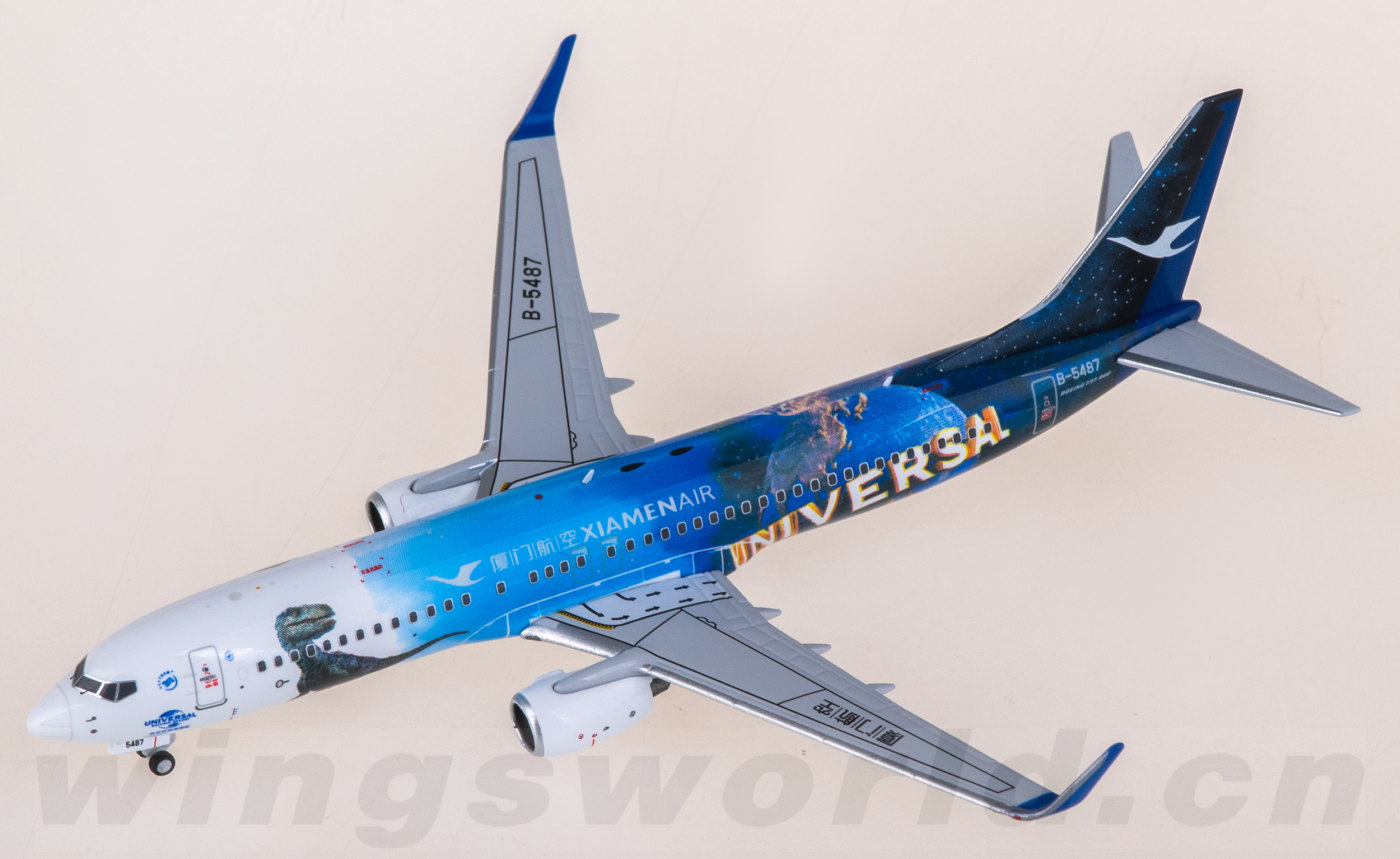 1/400 NG 厦門航空 B-5487 ユニバーサルリゾート北京 NG58228