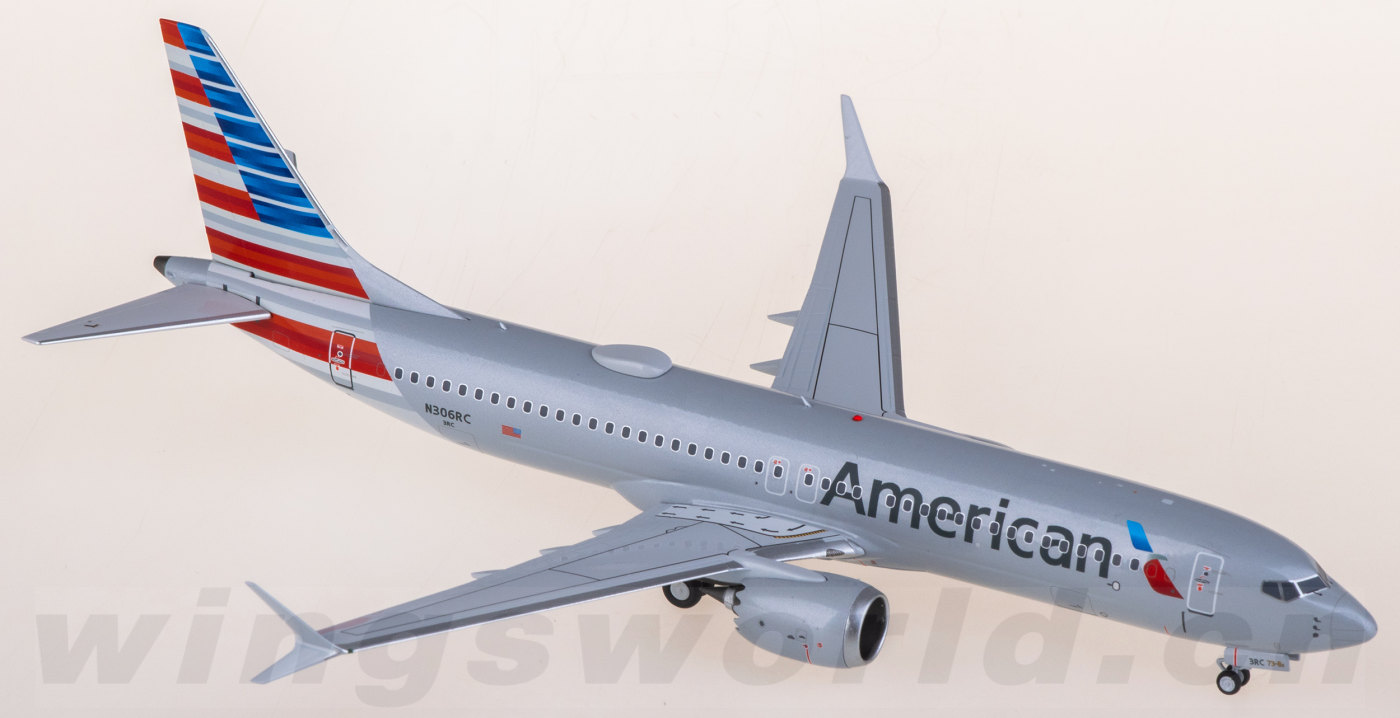 NG92017 American Airlines 美国航空Boeing 737 MAX 8 N306RC NGmodels