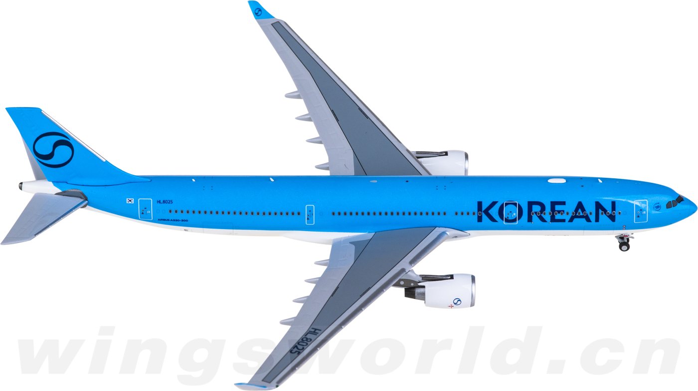NGmodel 大韓航空 A330-300 HL8025 1/400 62077 最高 NG Models A330
