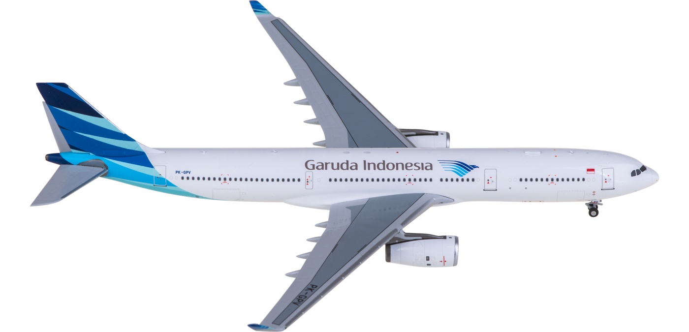 NG62076 Garuda Indonesia Airbus A330-300 PK-GPV NGmodels 1:400