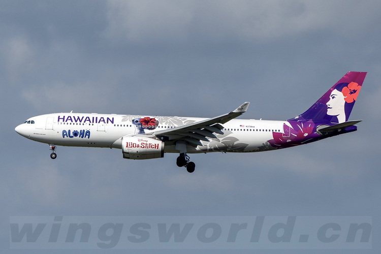 商談品‼️Hawaiian Airlines Airbus A330 1/200 Airbus A330-200 Commercial Aircraft 