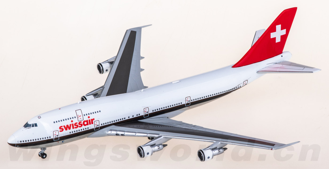 XX40281 Swissair 瑞士航空Boeing 747-300 HB-IGF JC Wings 1