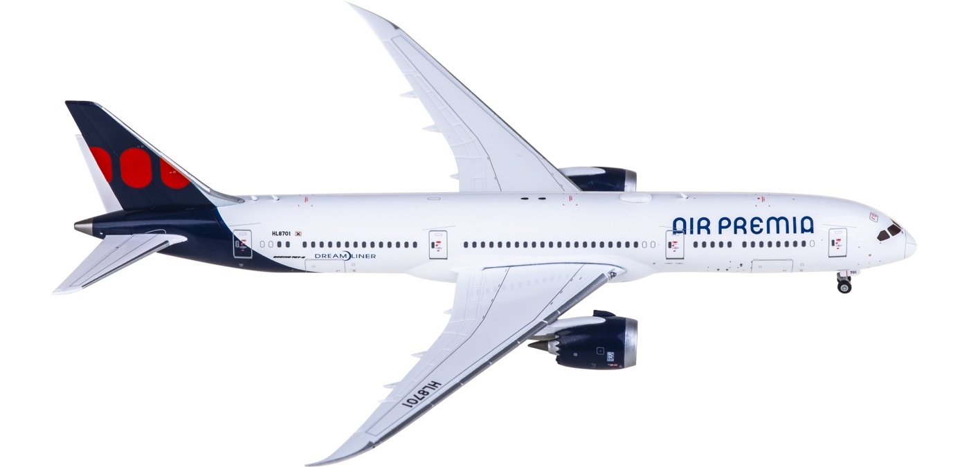 SA4085 Air Premia Boeing 787-9 Dreamliner HL8701 JC Wings 1:400