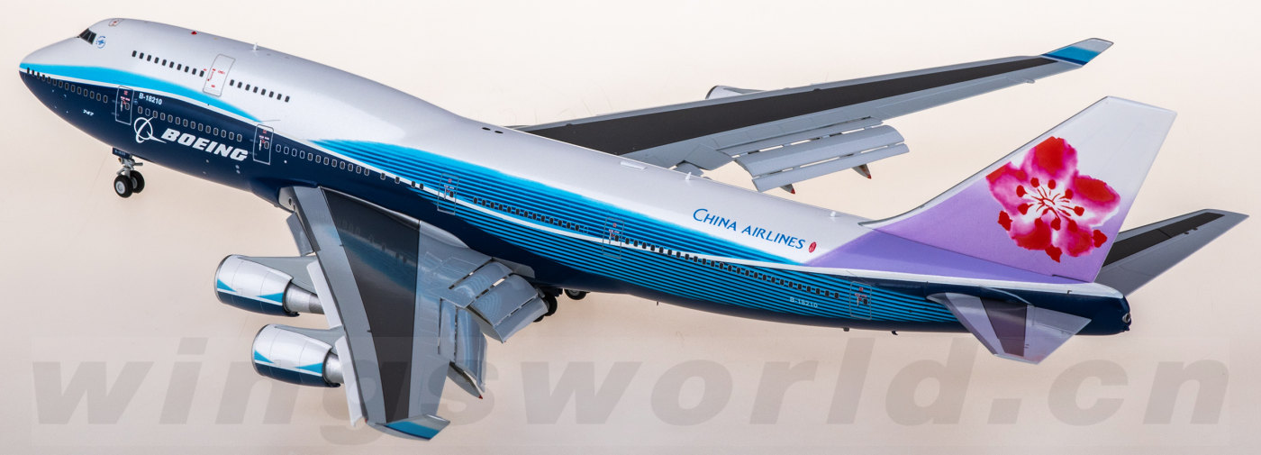 XX20094A China Airlines Boeing 747-400 B-18210 Flaps Down JC Wings