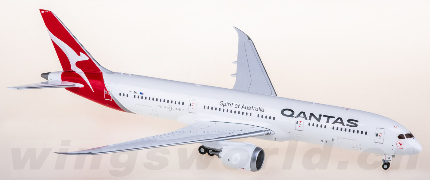 XX20624 Qantas 澳洲航空Boeing 787-9 Dreamliner VH-ZNF JC Wings 1
