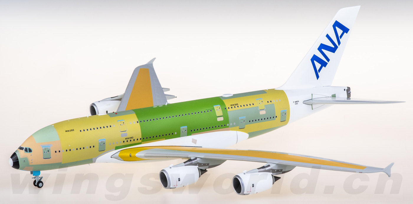 XX20066 ANA 全日空Airbus A380 F-WWSH JC Wings 1:200 -飞机模型世界