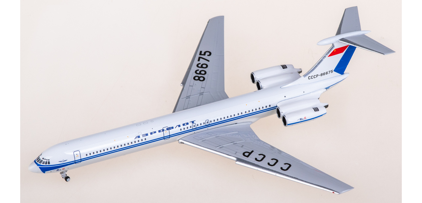 PH12005 Aeroflot Ilyushin IL-62M CCCP-86675 Phoenix 1:400 -飞机